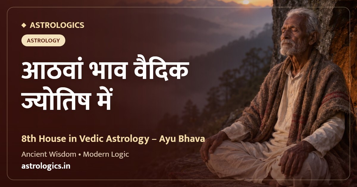 8th House in Vedic Astrology: Ayu Bhava - What It Rules and How to Read It