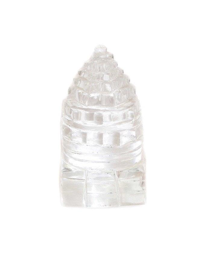 Crystal Sumeru Shree Yantra - 550 gm (SRCR-015)