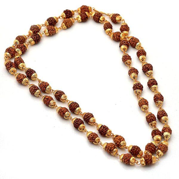 Jewar Mandi Rudraksh Mala Chain Long 24 Inches