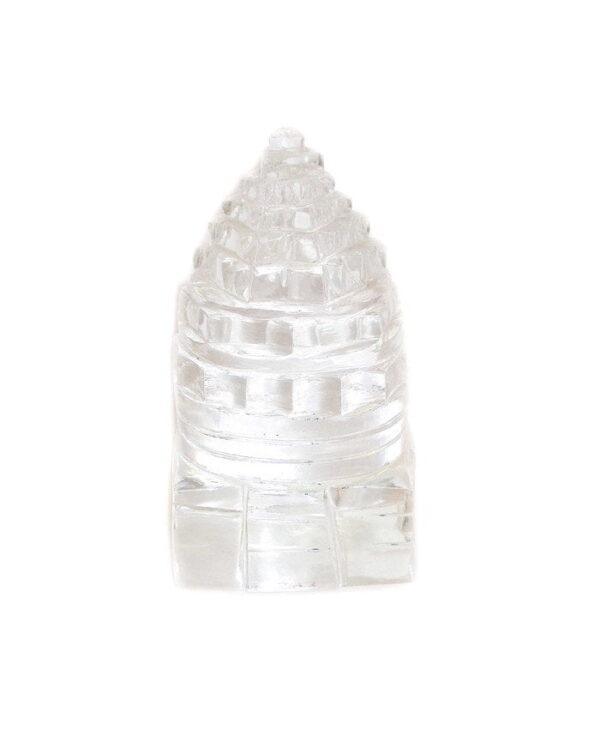 Crystal Sumeru Shree Yantra - 550 gm (SRCR-015)