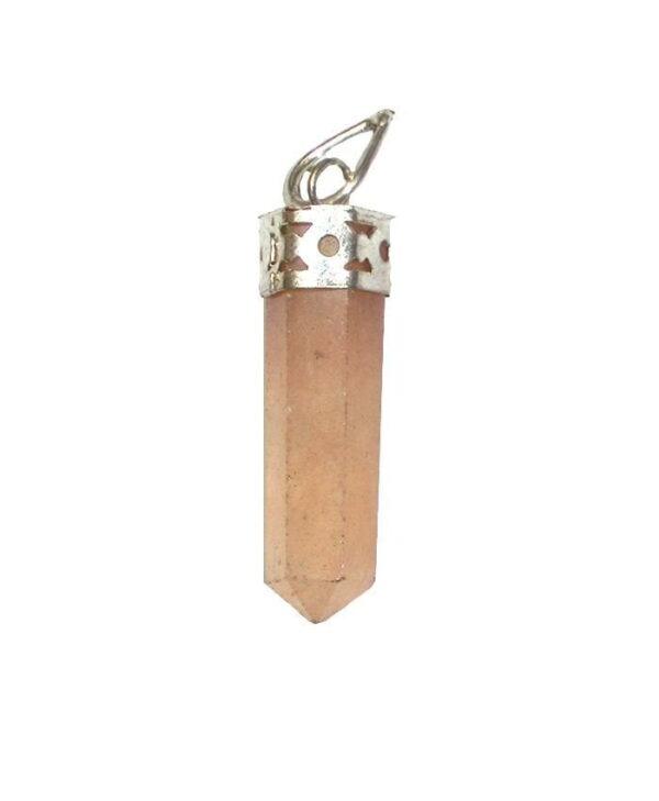 Yellow Aventurine Pencil Pendant